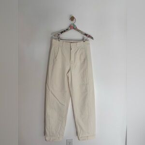 Madewell women’s Light Cream pants